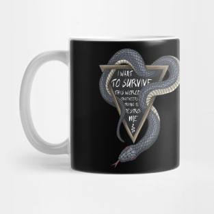 I Want To Survive This World - Ninth House Mug